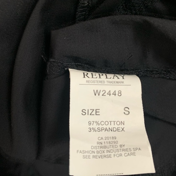 Replay Moto Style Embroidered Shirt - Picture 6 of 7